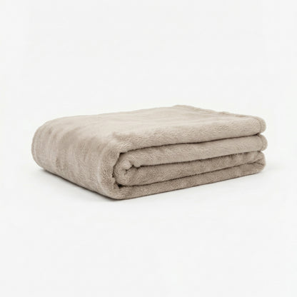 Stone Beige Mongolian 3 Quarter Blankey